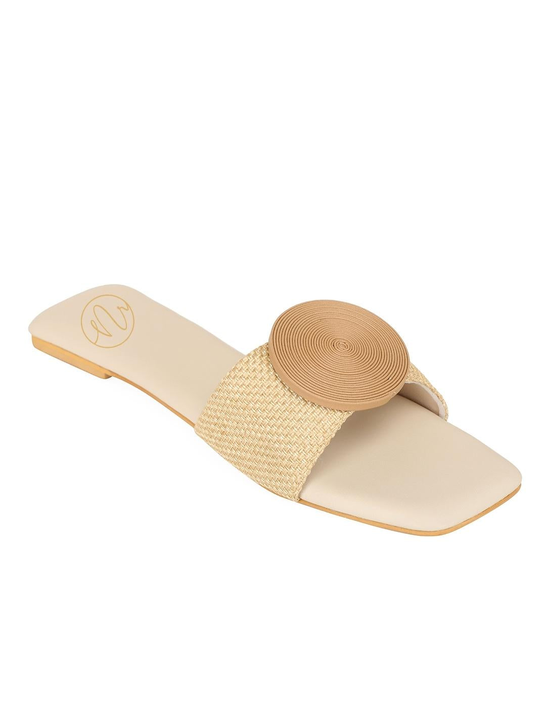 Starbust Beige Slides