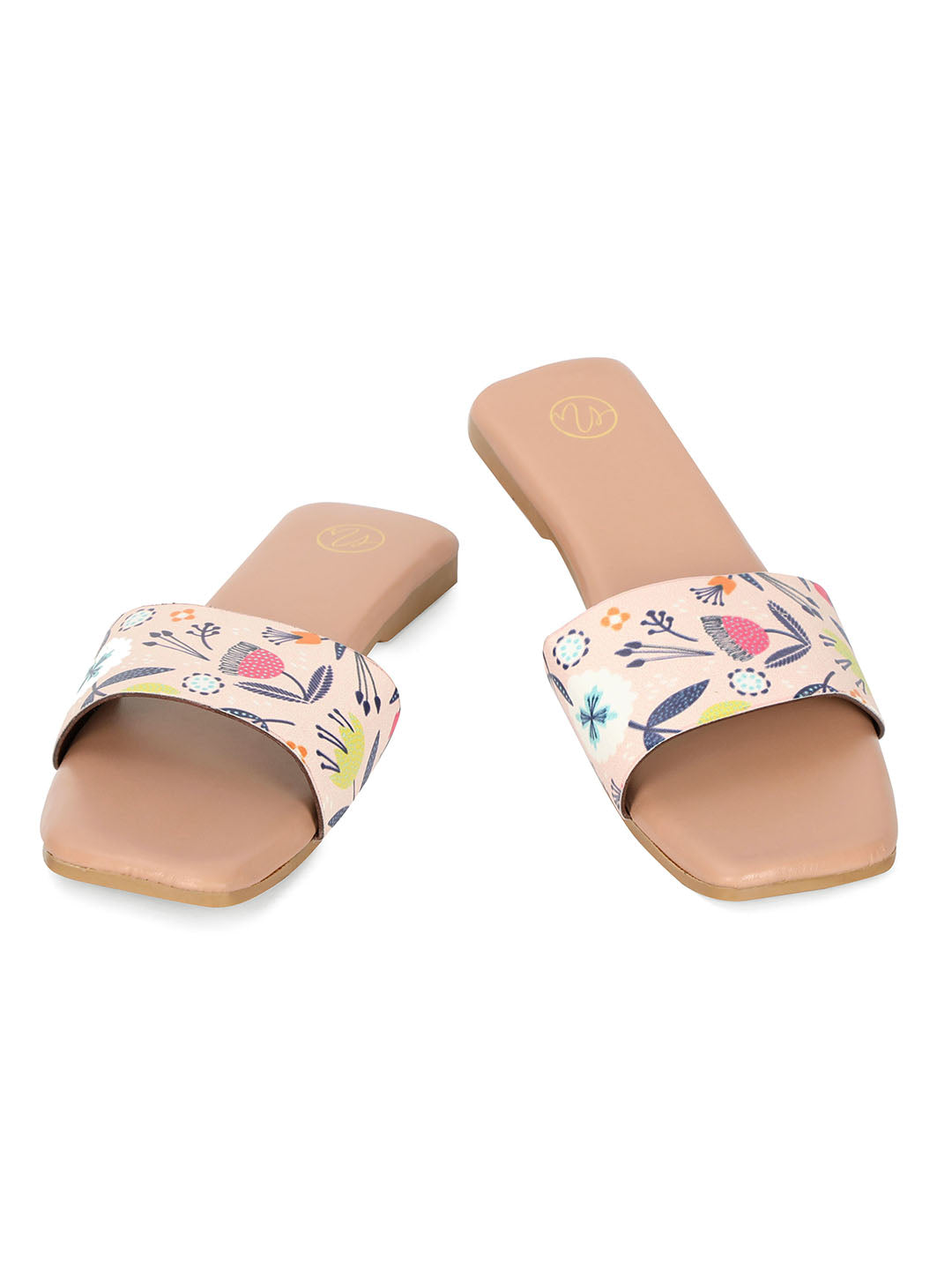 NR By Nidhi Rathi Women Printed Open Toe Flats