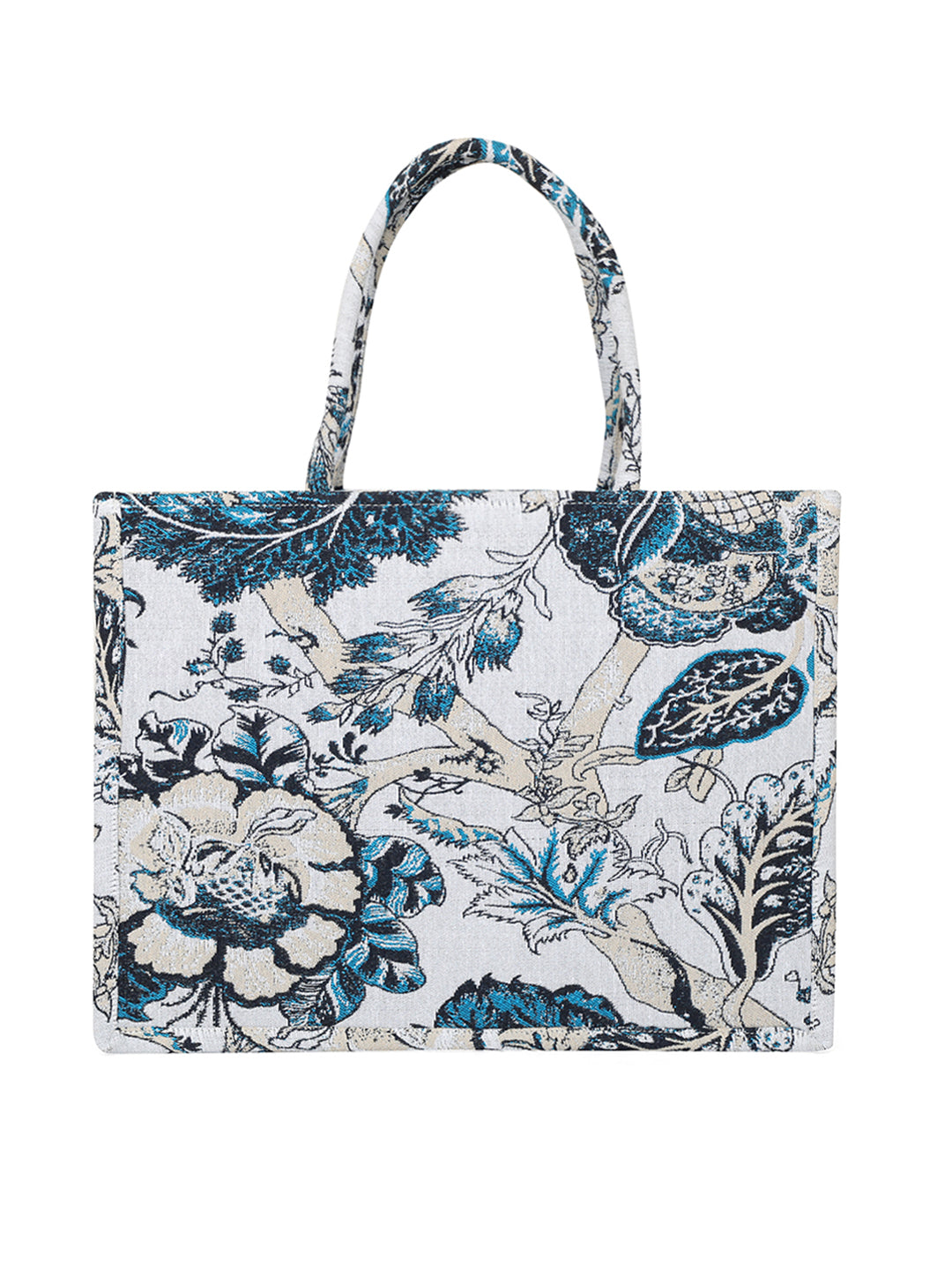 NR By Nidhi Rathi Floral Printed Structured Handheld Bag