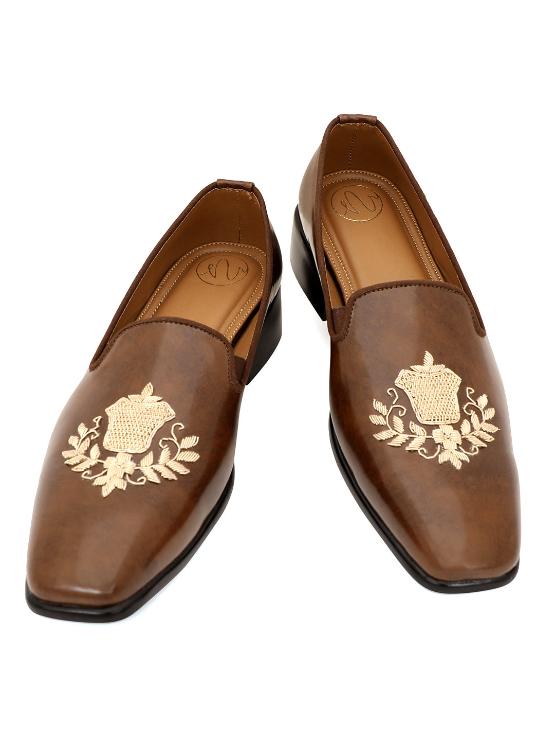 Embroidered Memory Foam Lightweight Loafers