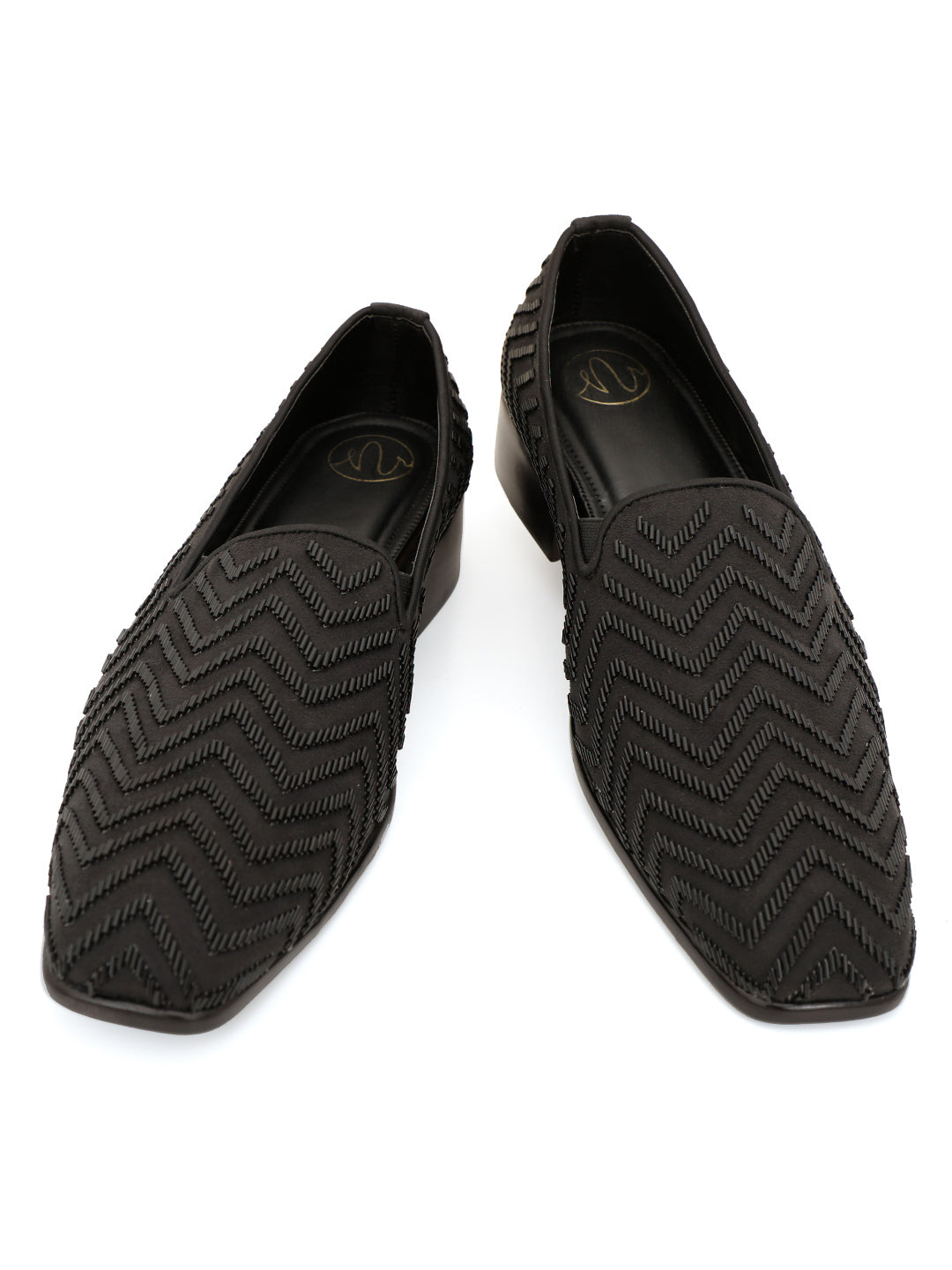 Embellished Memory Foam Lightweight Suede Loafers