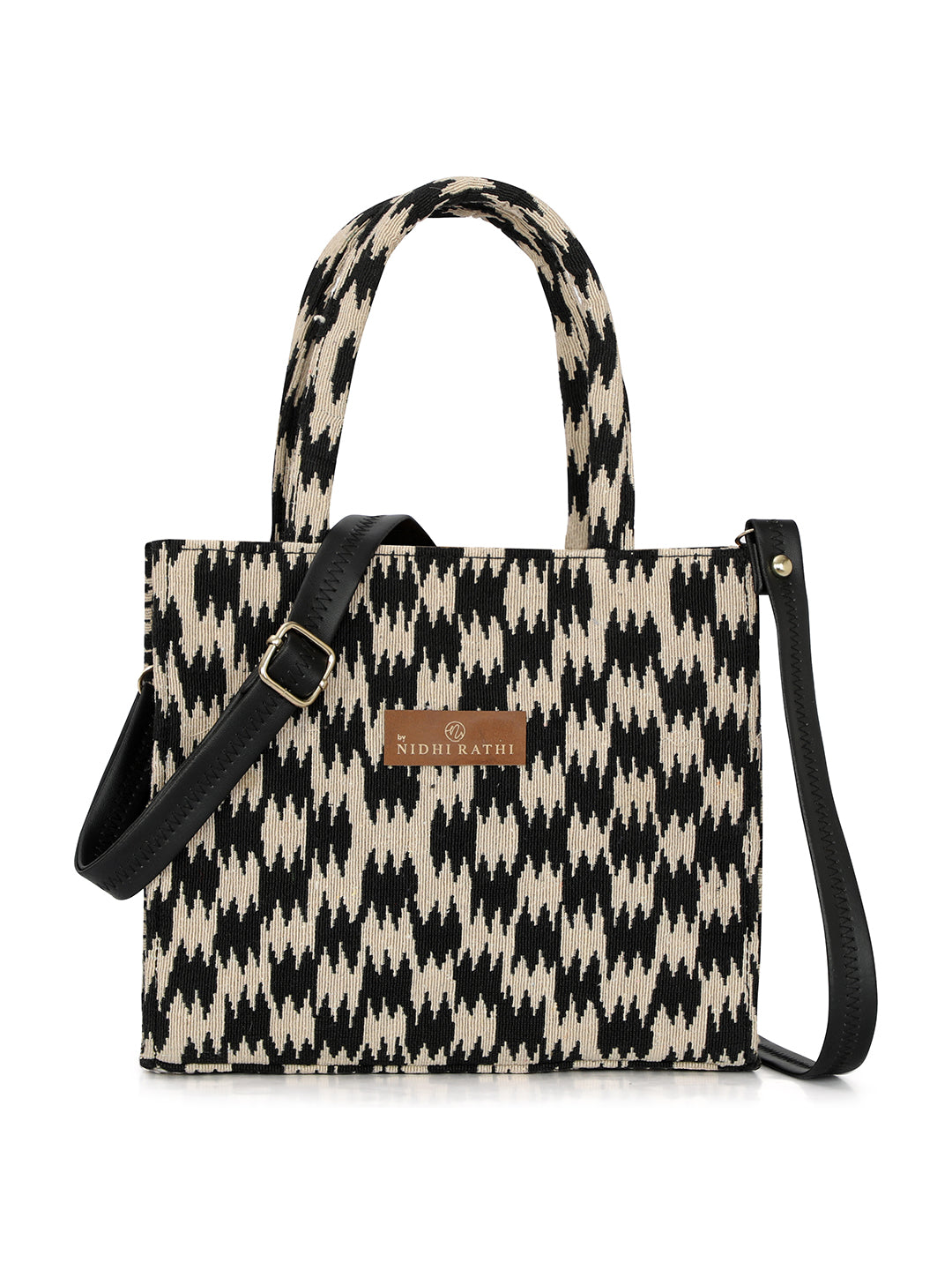 Women Striped Shopper Tote Bag