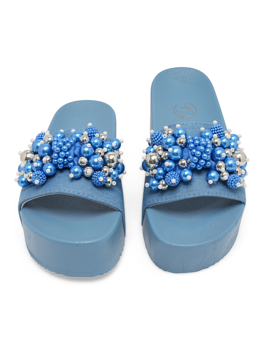 Nacre Blue Wedges