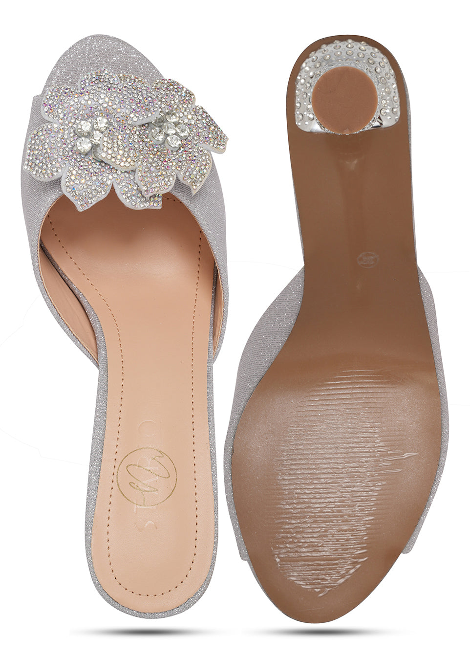 Floret - Silver Heels